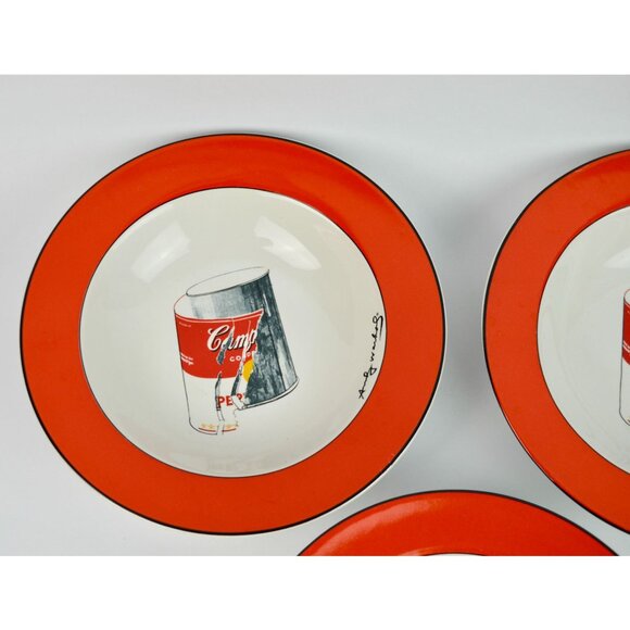 Andy Warhol Campbell's Soup Bowls Set of 3 Vintage - Picture 4 of 7